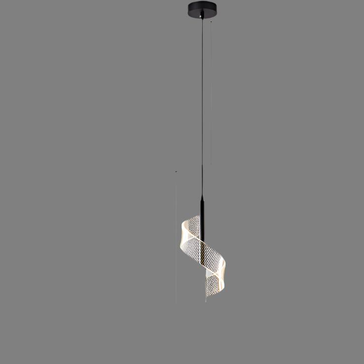 LED pendant lights featuring a modern minimalist design in black and gold, with adjustable height for versatile lighting solutions. 0